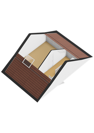 Floorplan - Verdistraat 107, 3752 WK Bunschoten-Spakenburg